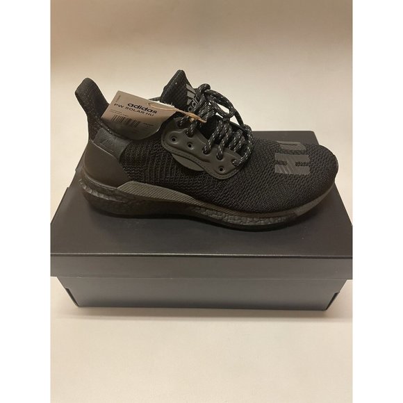 Adidas x Pharrell PW Solar HU Core Black Running Shoes GX2485